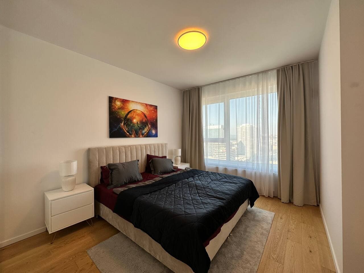 City view and parking included