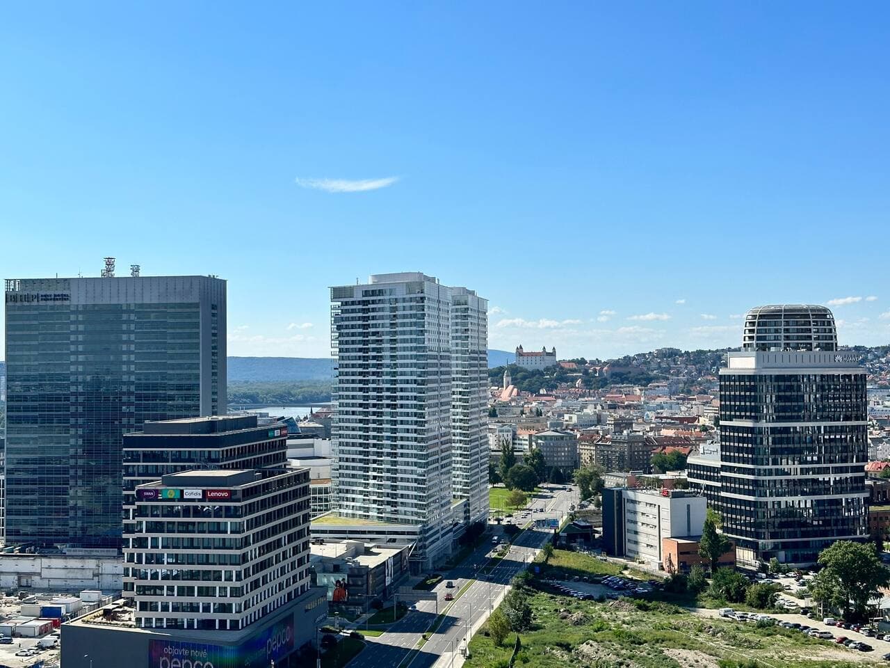 City view and parking included