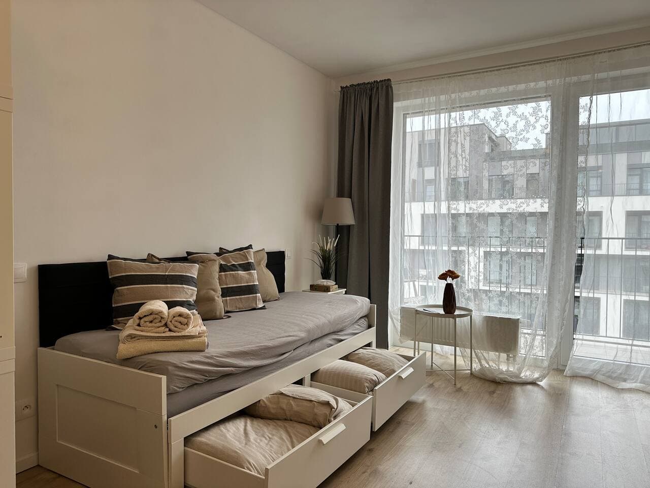 Slnecnice, access 24/7, modern/new accomodation